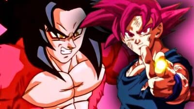 dragon ball gt god et ssj4 super