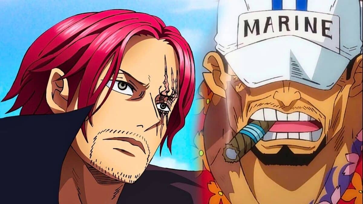 shanks et akainu one piece