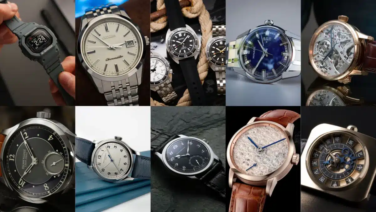 Les meilleures marques de montres japonaises