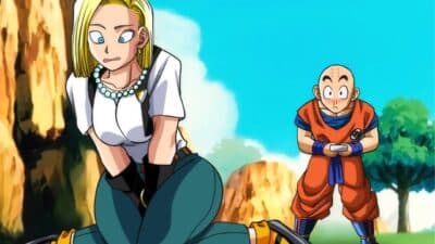 android 18 et krillin