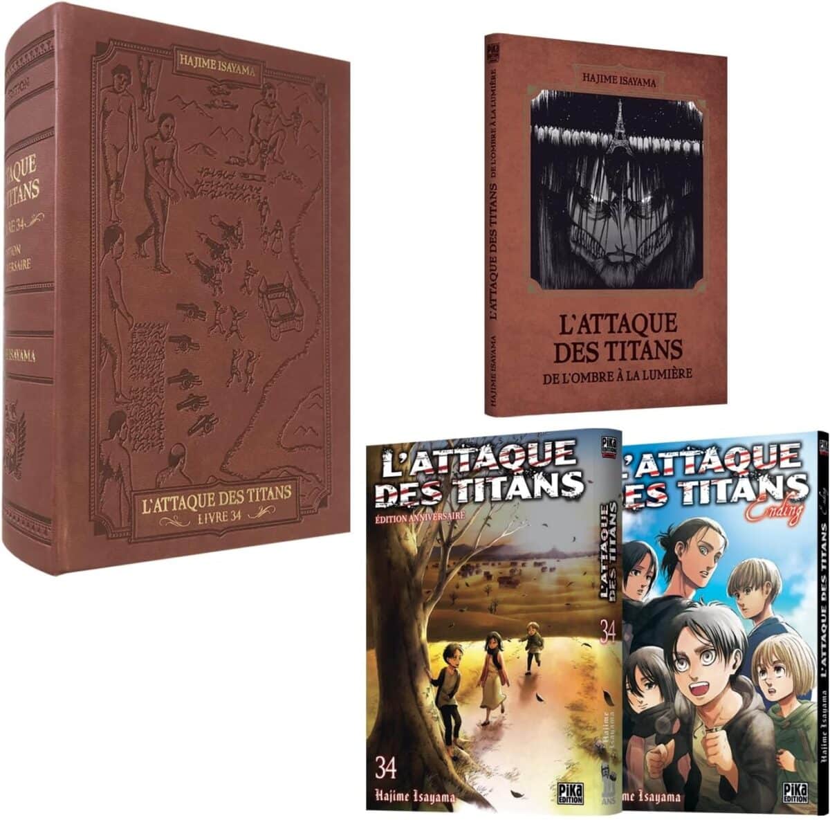 Edition collector attaque des titans 10 ans