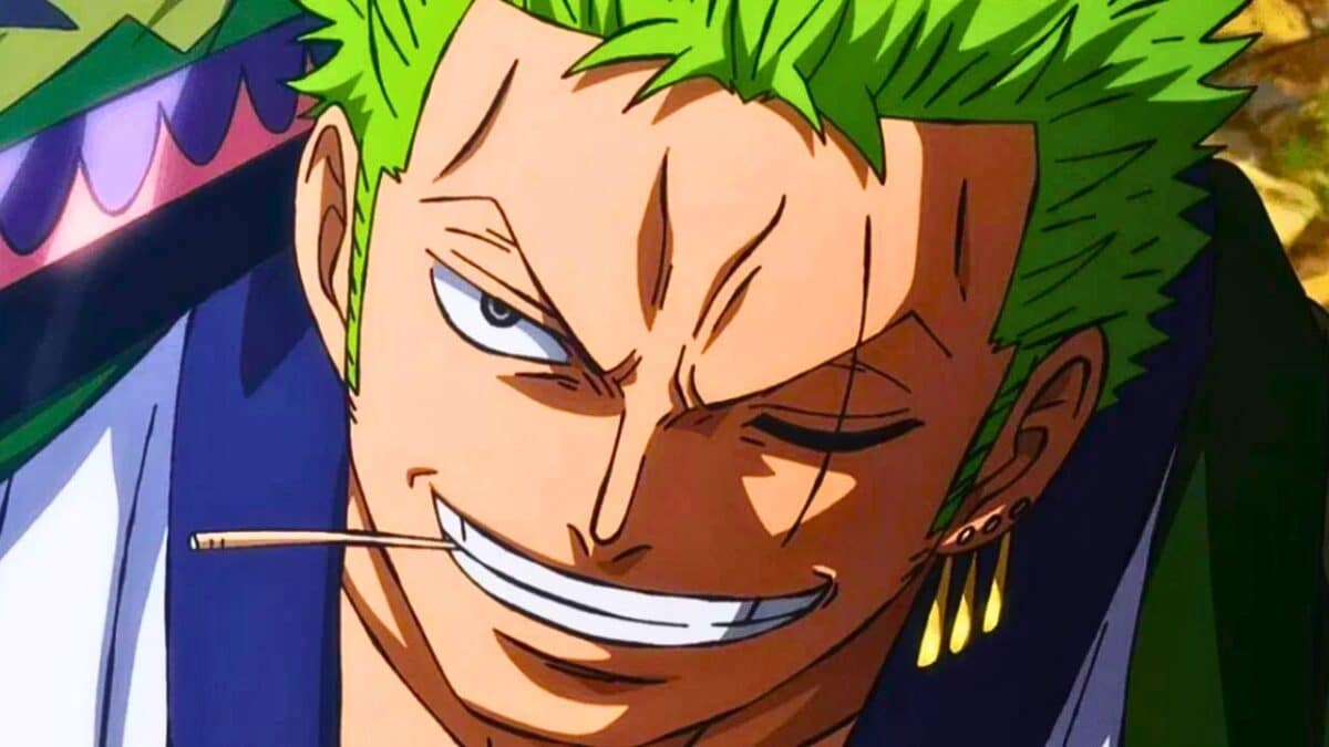 roronoa zoro one piece sourire