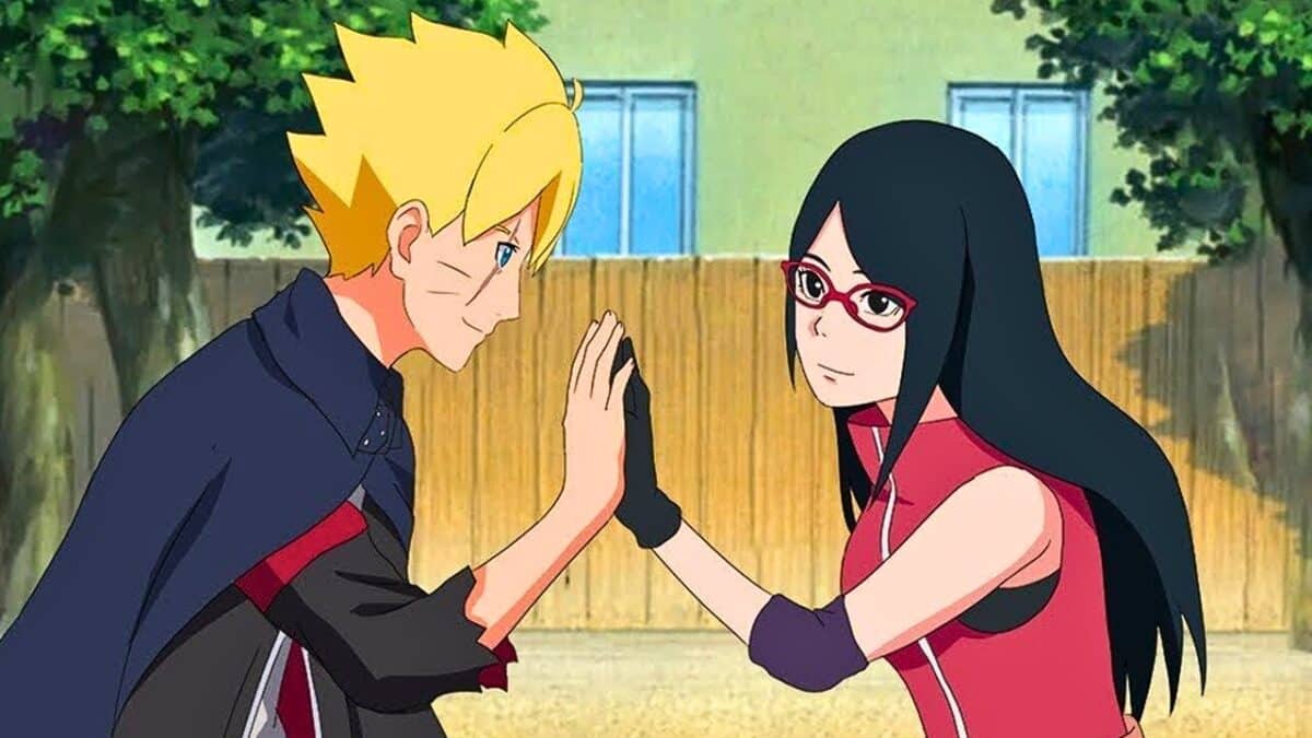 Un enfant pour Boruto et Sarada ? Une théorie semble se confirmer par  Kishimoto en personne