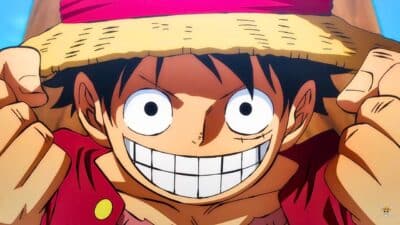 luffy one piece sourit