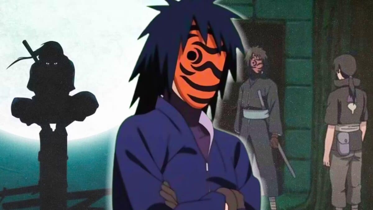 obito dans naruto collage