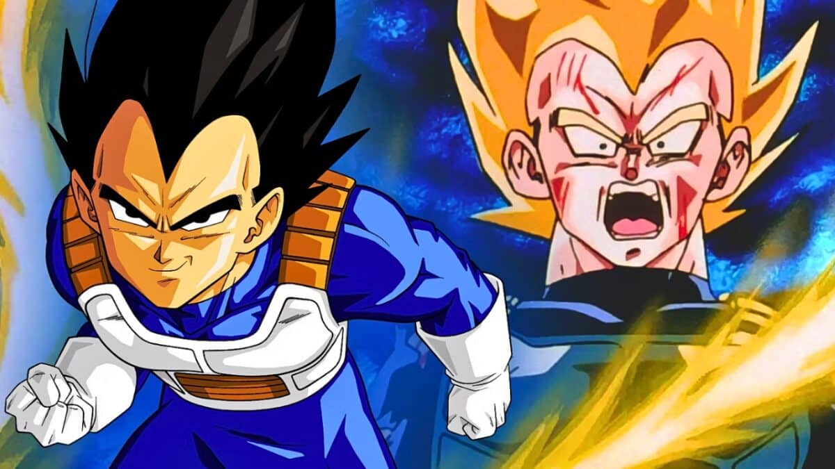 vegeta super saiyan transformation