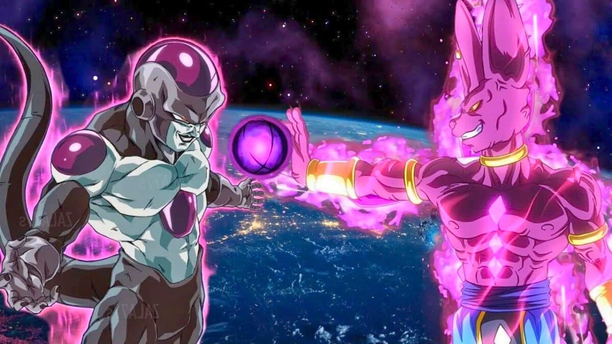 beerus vs freezer combat