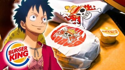 burger king luffy collaboration one piece