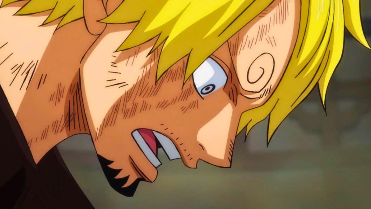 sanji regarde le sol