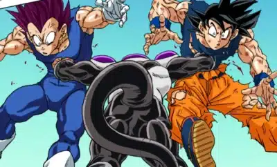 black freezer attaque goku et vegeta