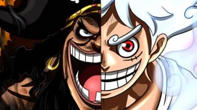 luffy vs barbe noire rivaux