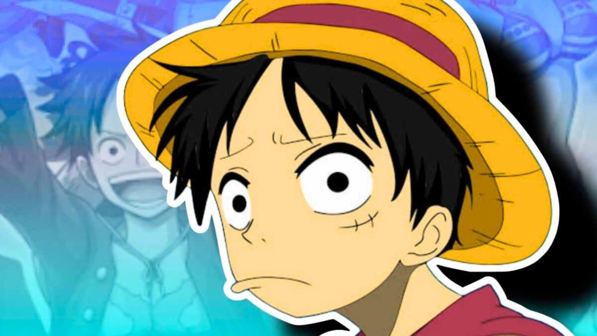 one piece luffy triste