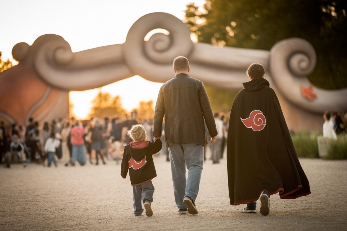 Entrée de Konoha Land au Parc Spirou Provence près de Marseille